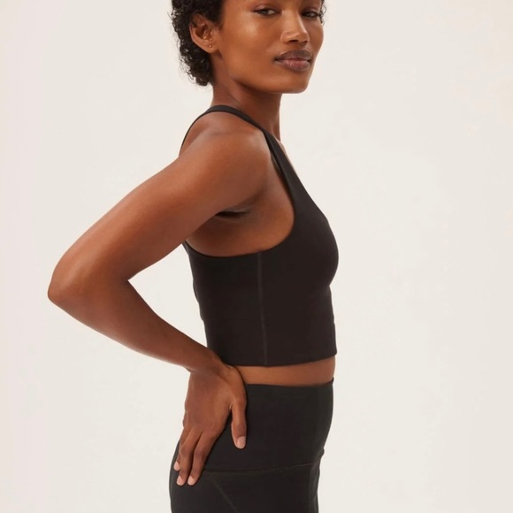 (SOLD) Girlfriend Collective Paloma Bra in Black, size M - Picture 3 of 8